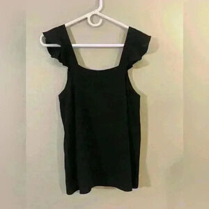 Crescent top Black Size M